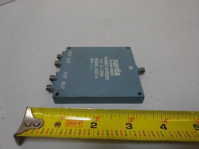 RF MICROWAVE MODULE NARDA POWER DIVIDER 2.5 GHz frequency AS IS BIN#TB-5-2-G
