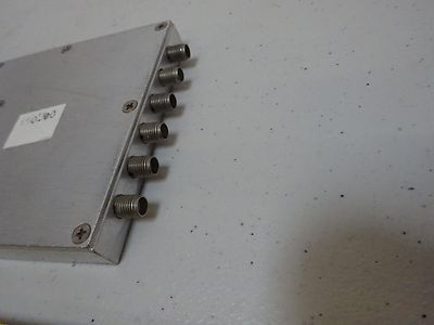 RF MICROWAVE MODULE NARDA POWER DIVIDER 2.5 GHz frequency AS IS BIN#TB-5-2-6 out