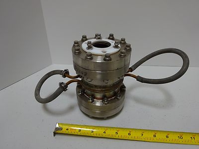 Mdc High Vacuum Chamber Water Cooled Heavy Stainless Steel