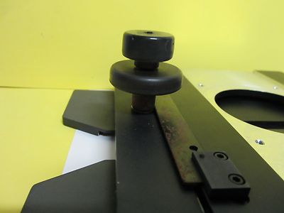MICROSCOPE PART STAGE TABLE for WAFERS OPTICS AS IS BIN#U3