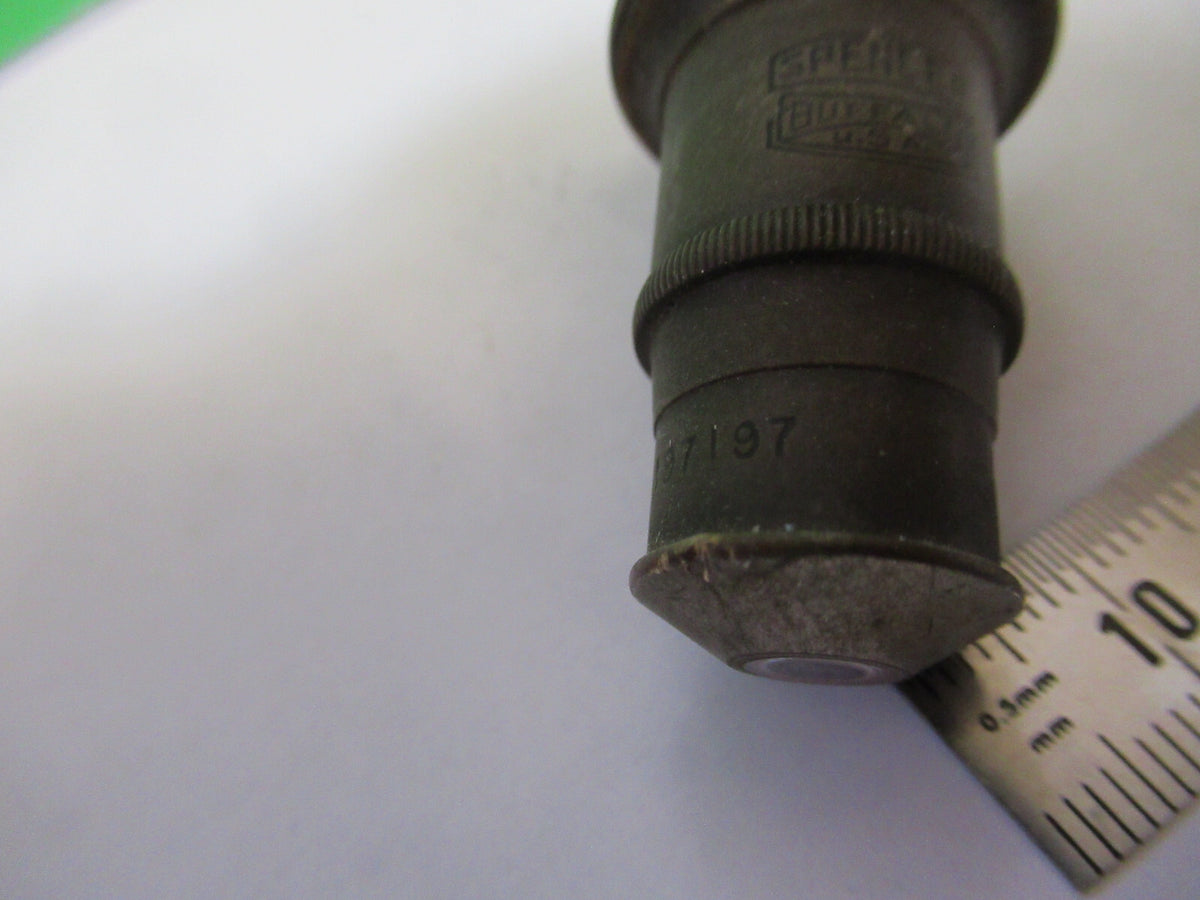 RUSTY ANTIQUE BRASS SPENCER OBJECTIVE MICROSCOPE PART AS PICTURED &H9-A-45