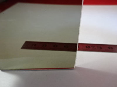 GLASS POL PLATE OPTICAL POLARIZER OPTICS AS PICTURED &99-45