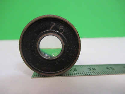 ANTIQUE BAUSCH LOMB 7.5X WF EYEPIECE OCULAR MICROSCOPE PART As Pictured V1-A-21
