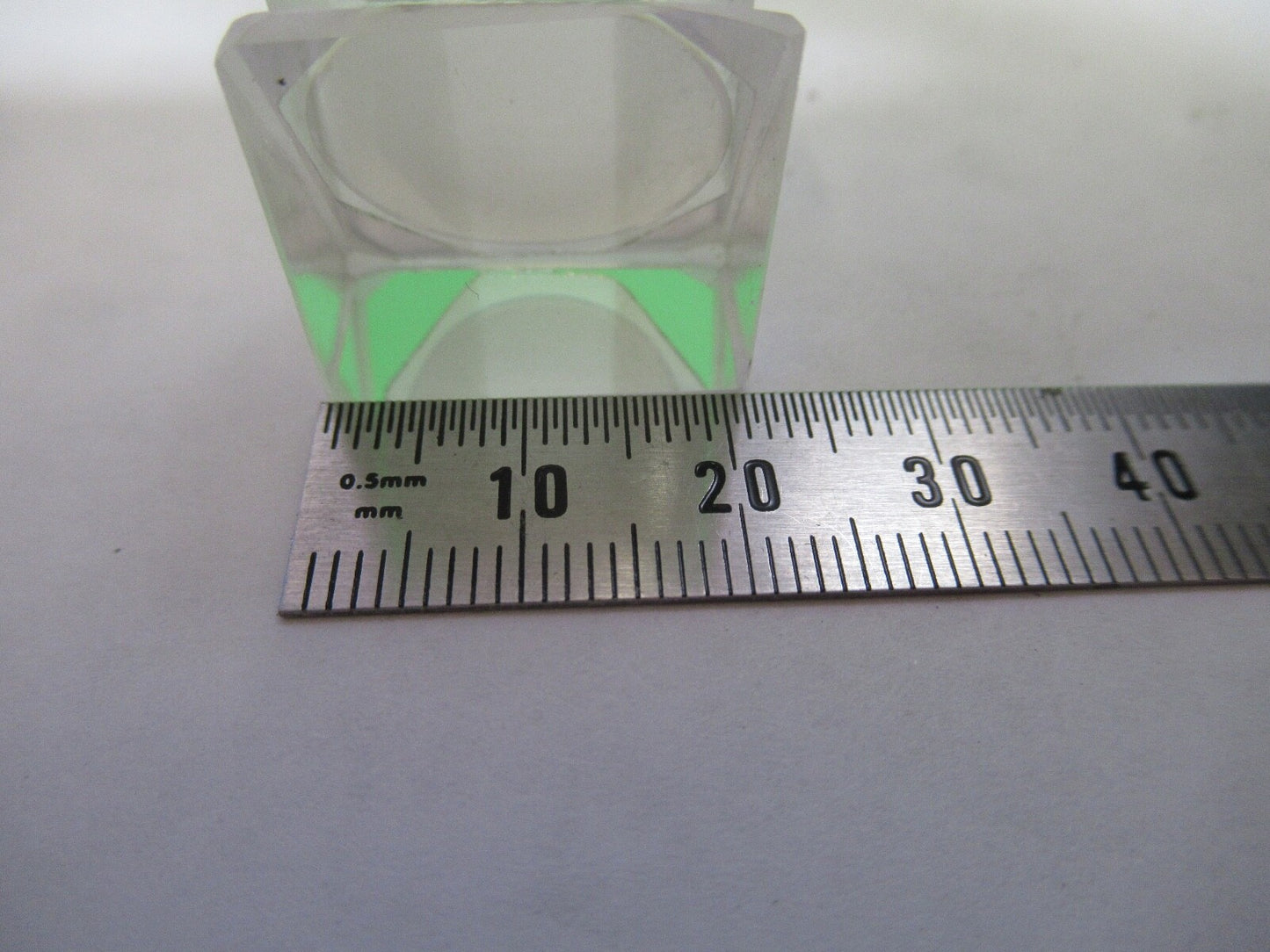 OPTICAL GLASS PRISM ASSEMBLY LASER OPTICS  AS PICTURED W1-B-07