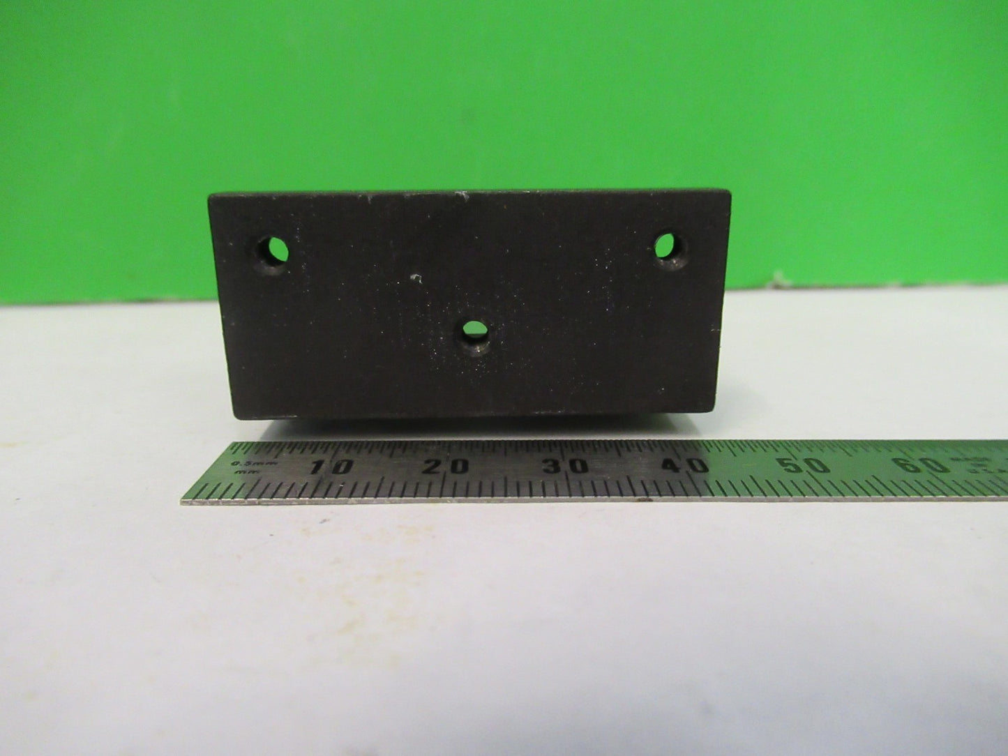 ZEISS GERMANY  MOUNTED MIRROR FLAT MICROSCOPE PART AS PICTURED V8-B-14
