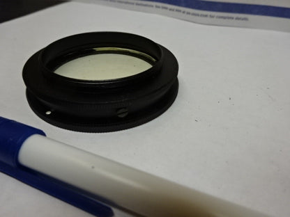 MICROSCOPE PART STEREO COVER LENS OPTICS AS IS #82-20