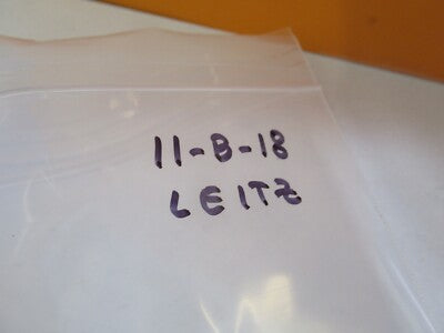 LEITZ WETZLAR LAMP ASSEMBLY WORK OK OPTICS MICROSCOPE as pictured &11-B-18