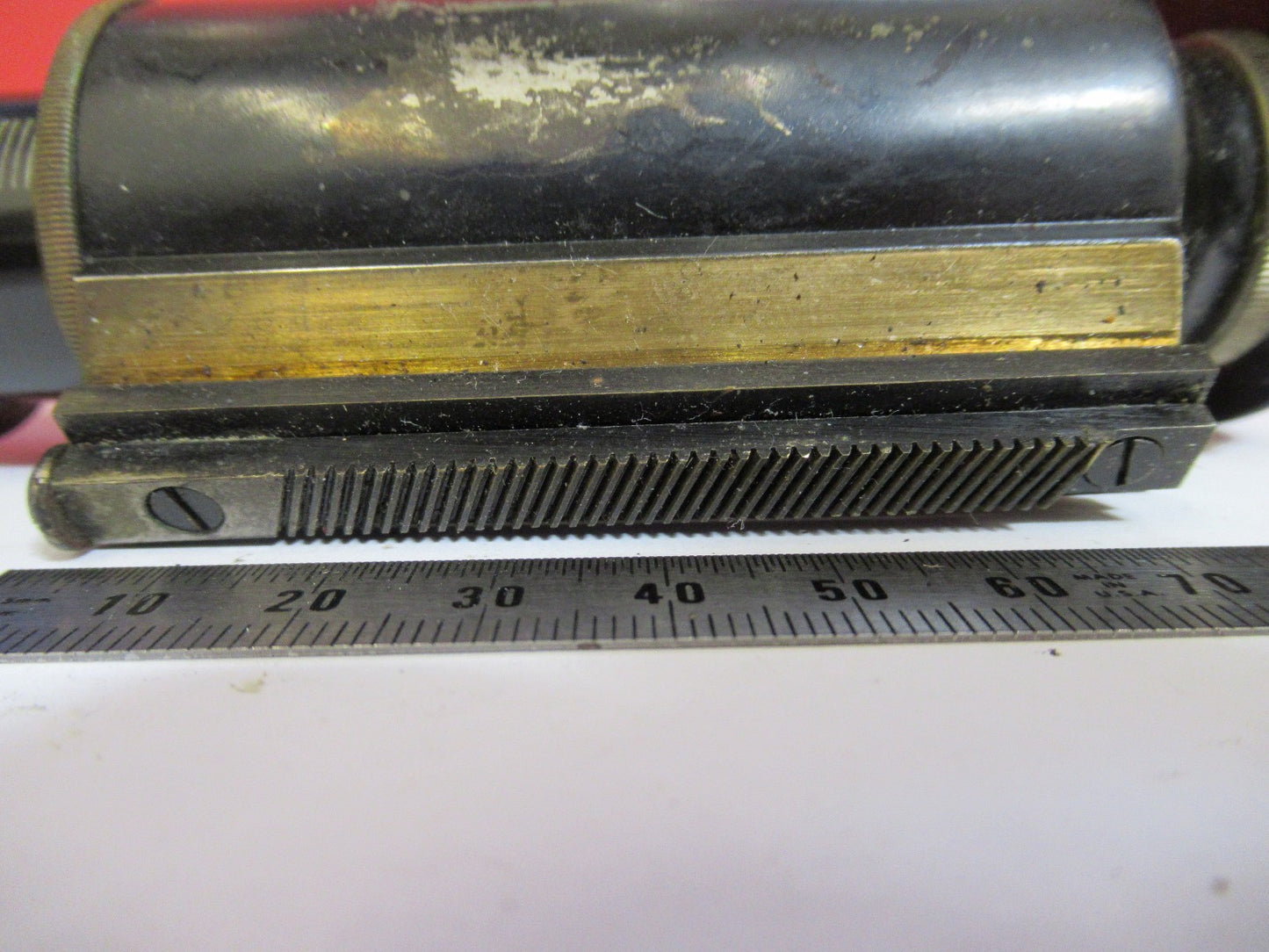 SPENCER AO AMERICAN OPTICS tubus + nosepiece MICROSCOPE PART AS PIC V7-A-39