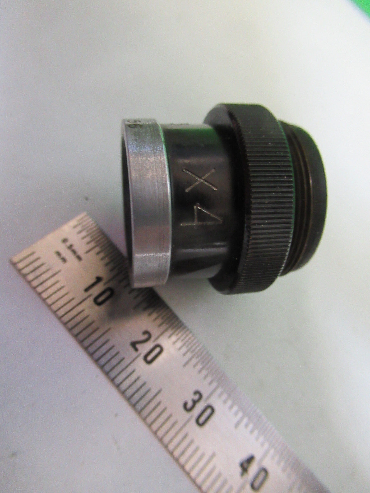 PARA 40mm WATSON UK OBJECTIVE OPTICS MICROSCOPE PART AS PICTURED R2-B-85