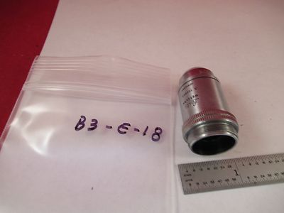 LEITZ WETZLAR OBJECTIVE GERMANY 54X OEL MICROSCOPE PART OPTICS AS IS #B3-E-18