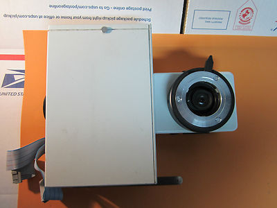 OPTICAL MICROSCOPE PART LEITZ WETZLAR GERMANY LASERSTRAHL HEAD OPTICS BIN#13