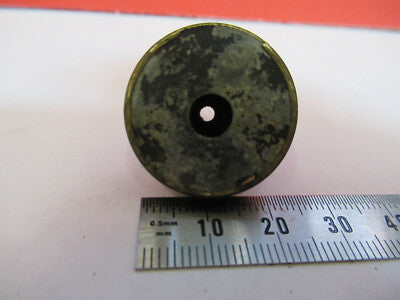 Antique Brass Nachet Objective France Microscope Part
