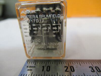 POTTER & BRUMFIELD ELECTRIC RELAY KHU17D11  AS PICTURED &8y-a-98