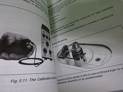 Book Brüel & Kjær Piezoelectric Accelerometers Vibration Amplifier BIN#Y7-08 8305