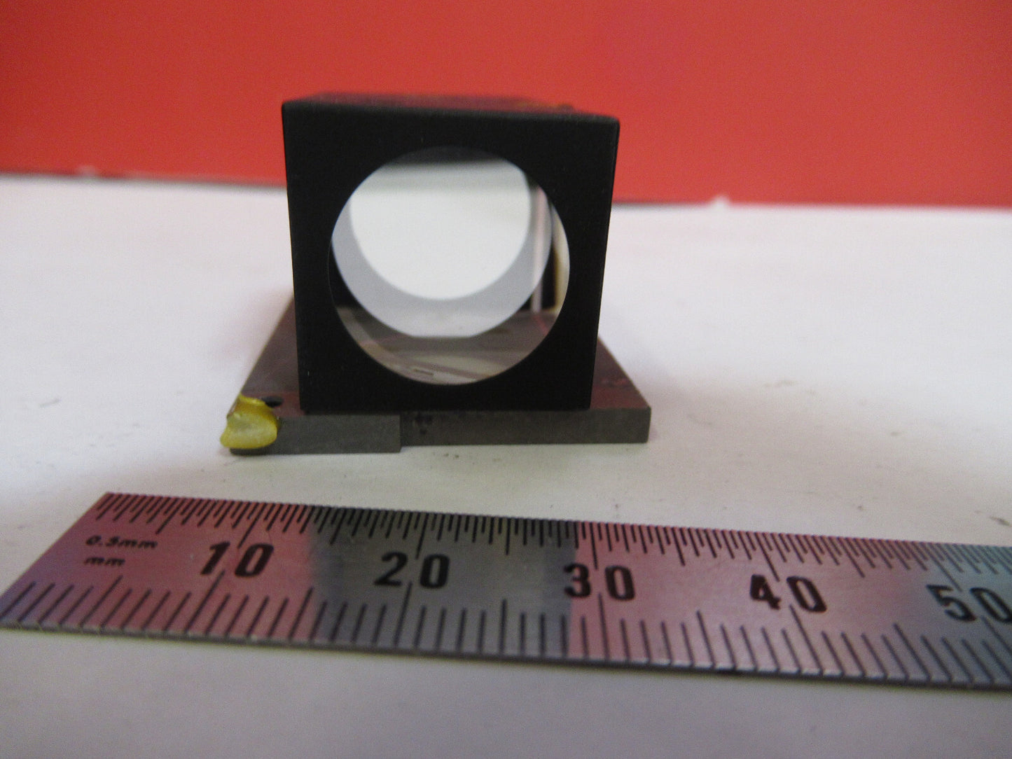 LEITZ WETZLAR GERMANY HEAD PRISM OPTICS OPTICAL MICROSCOPE PART AS PIC S4-B-88