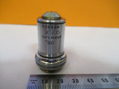 Vintage Bausch & Lomb 97X Objective Optics Microscope Part