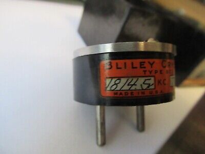 BLILEY ELECTRIC VINTAGE QUARTZ CRYSTAL BC3 FREQUENCY 18145KC AS PICTURED 9-FT-65