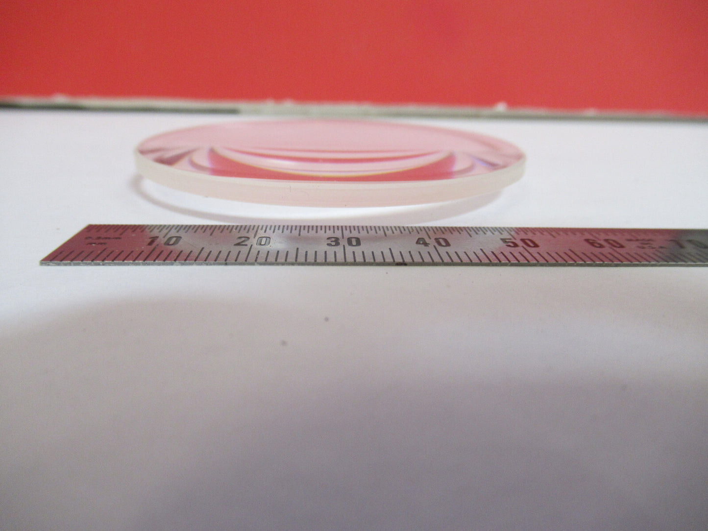 OPTICAL  MELLES GRIOT PL-CX 62mm LENS GLASS OPTICS  AS PICTURED T1-A-86