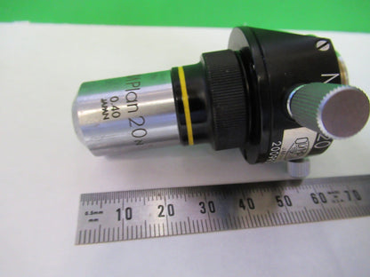OLYMPUS JAPAN DIC M20 N NOMARSKI OBJECTIVE MICROSCOPE PART AS PICTURED Y3-B-01