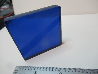 Optical Glass Blue Filter Rough Raw Block 590 Laser Optics