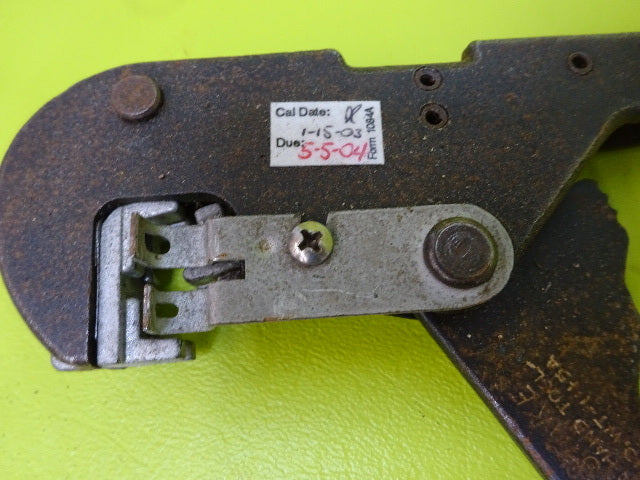 FOR PARTS SHURE STAKE MAKER CRIMPING TOOL [rusty] AS IS #TA-3-4