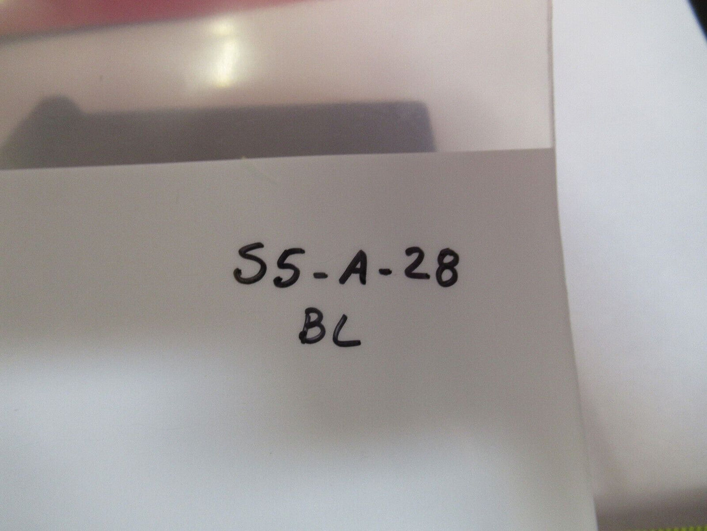 antique BAUSCH LOMB XY STAGE TABLE clips MICROSCOPE PART as pictured S5-A-28