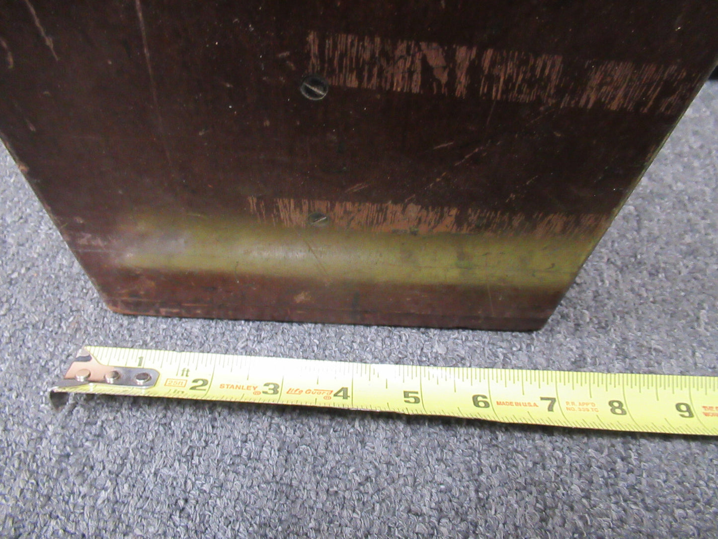 ANTIQUE EMPTY WOOD CASE REICHERT AUSTRIA MICROSCOPE PART AS PICTURED &LOB