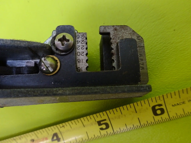 FOR PARTS CABLE STRIPPER TOOL [rusty] AS IS #TA-3-11