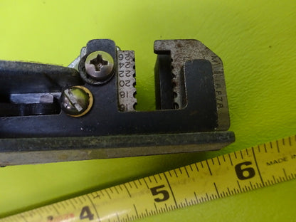 FOR PARTS CABLE STRIPPER TOOL [rusty] AS IS #TA-3-11