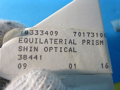 OPTICAL TRIANGULAR PRISM EQUILATERAL LASER OPTICS Made in Korea BIN#23
