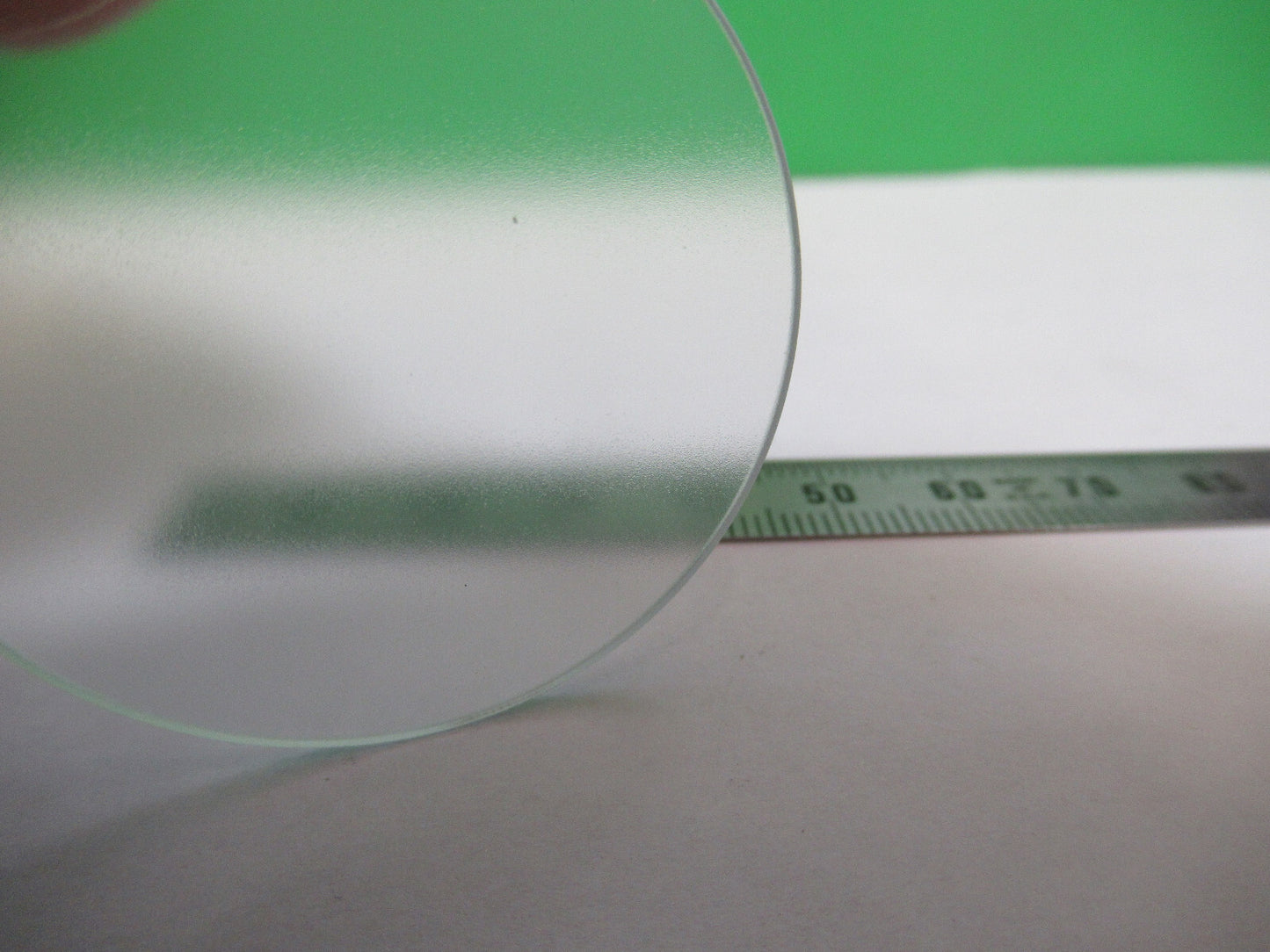 OLYMPUS BX-40 DIFFUSER FROSTED GLASS FILTER MICROSCOPE PART AS PICTURED #W9-A-05