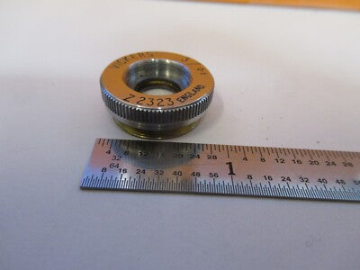 Vickers England Objective 3X Lens Optics Microscope Part