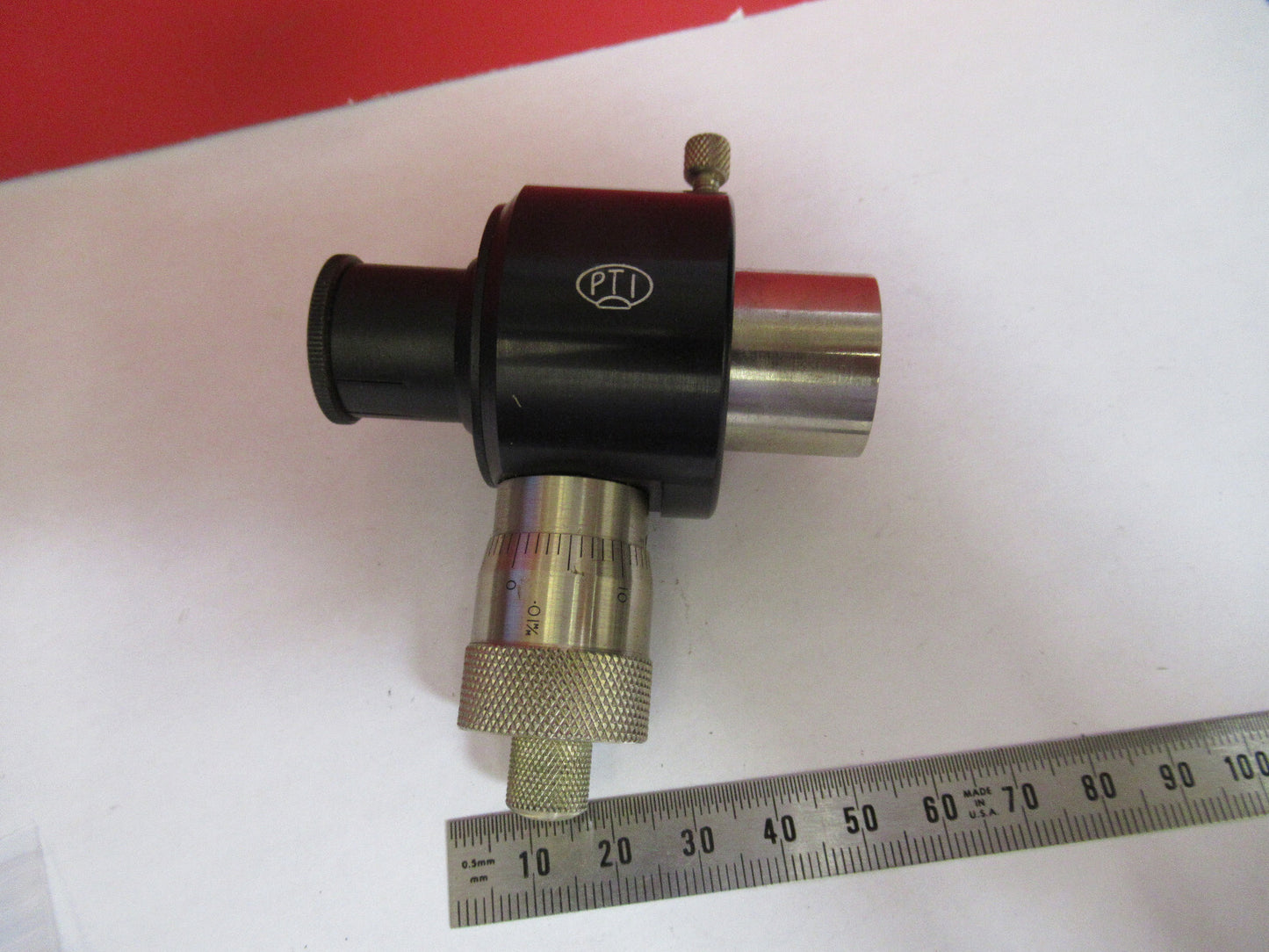 PTI FILAR MEASURING OCULAR EYEPIECE MICROSCOPE PART AS PICTURED T9-A-46
