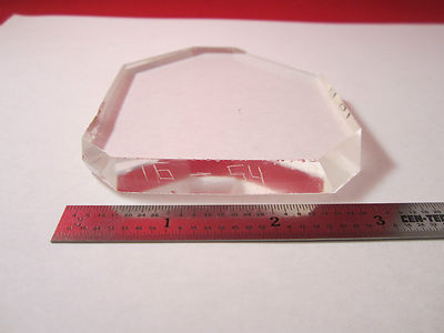 LARGE SYNTHETIC QUARTZ SLAB SINGLE CRYSTAL #1-7-7  BIN#1