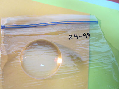 OPTICAL CONVEX CONCAVE LENS VERY DEEP CONCAVE LASER OR MICROSCOPE OPTICS BN24-99