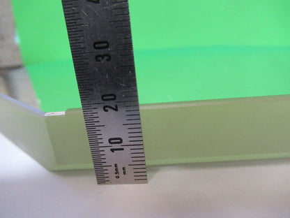 OPTICAL HUGE  thick truncated MIRROR (few scratches) OPTICS AS PICTURED &Z5-C-02