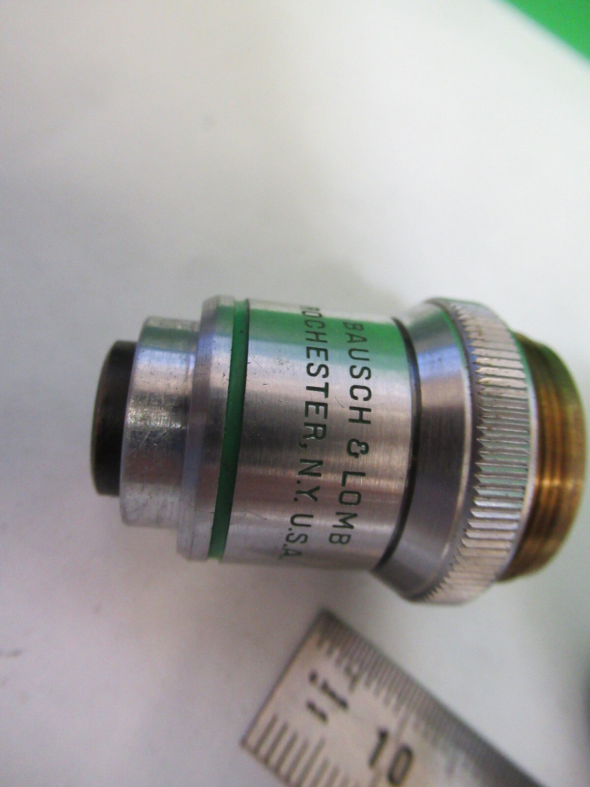 LOT 3ea OBJECTIVE BAUSCH LOMB INDUSTRIAL MICROSCOPE PART AS PICTURED X6-A-64