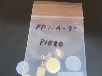 LOT ASSORTED PIEZO QUARTZ PIEZOELECTRIC BLANKS ULTRASONIC SENSOR &FT-1-A-94