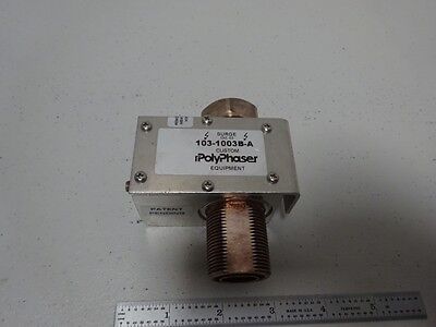 POLYPHASER 103-1003B-A SURGE PROTECTOR LIGHTING AS IS BIN#TC-4-2-H