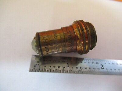 ANTIQUE BAUSCH LOMB 97X 1.9mm OBJECTIVE MICROSCOPE PART AS PICTURED &7B-B-10