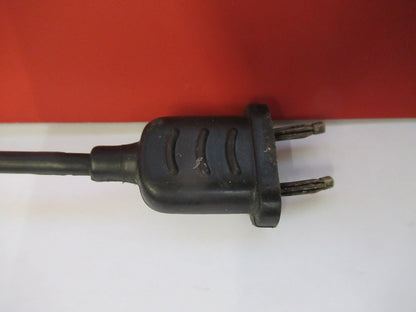 LEITZ WETZLAR LAMP CABLE [NO BULB] TOOLMAKER MICROSCOPE PART AS PICTURED H6-A-14