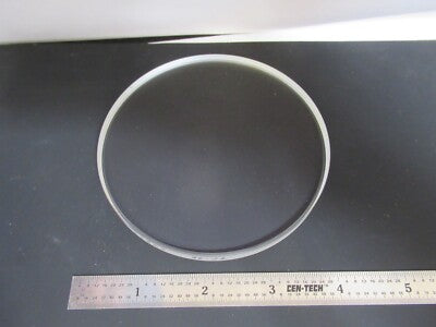 OPTICAL BK7 GLASS ROUND WINDOW PLATE 4.00" DIAMETER OPTICS AS PICTURED FT-1-A-68