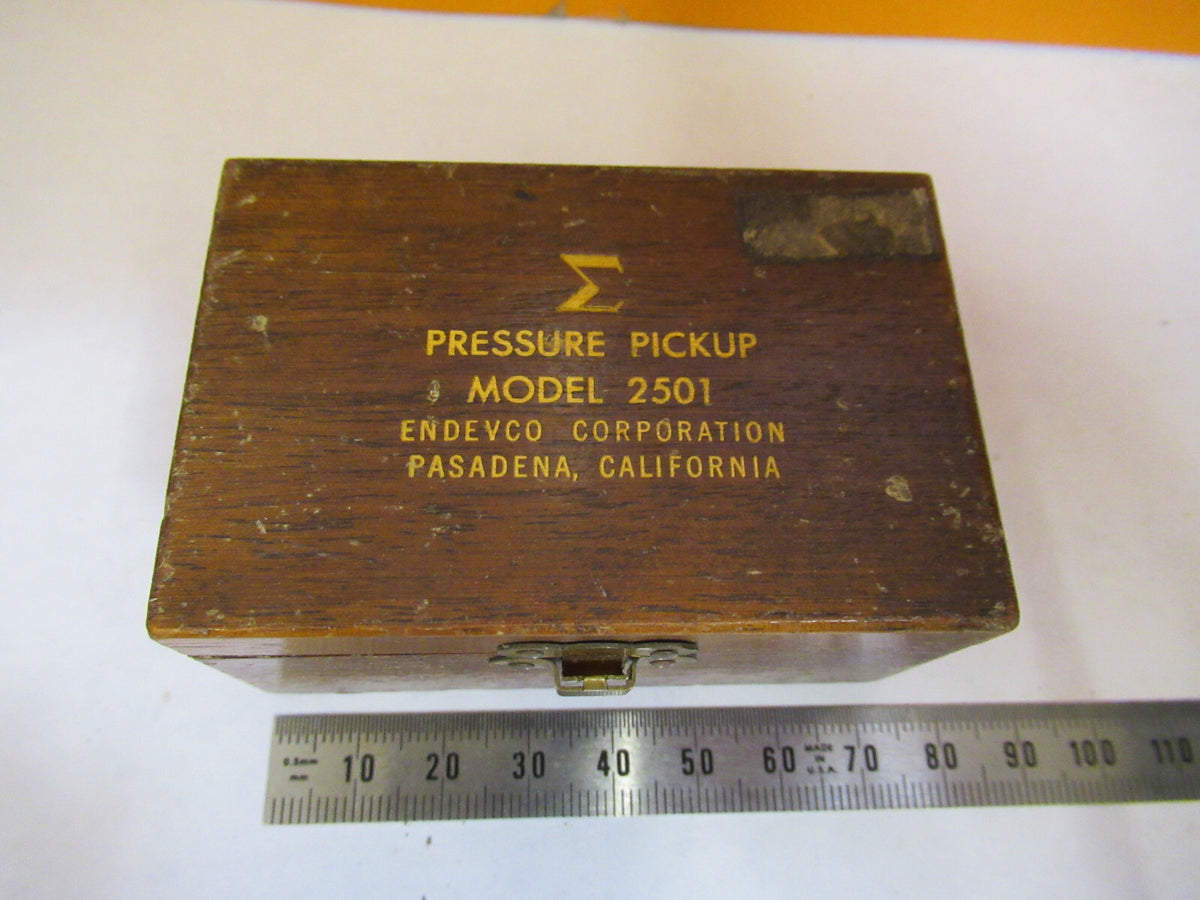 ENDEVCO 2501 PRESSURE TRANSDUCER SENSOR  AS PICTURED X6-A-34