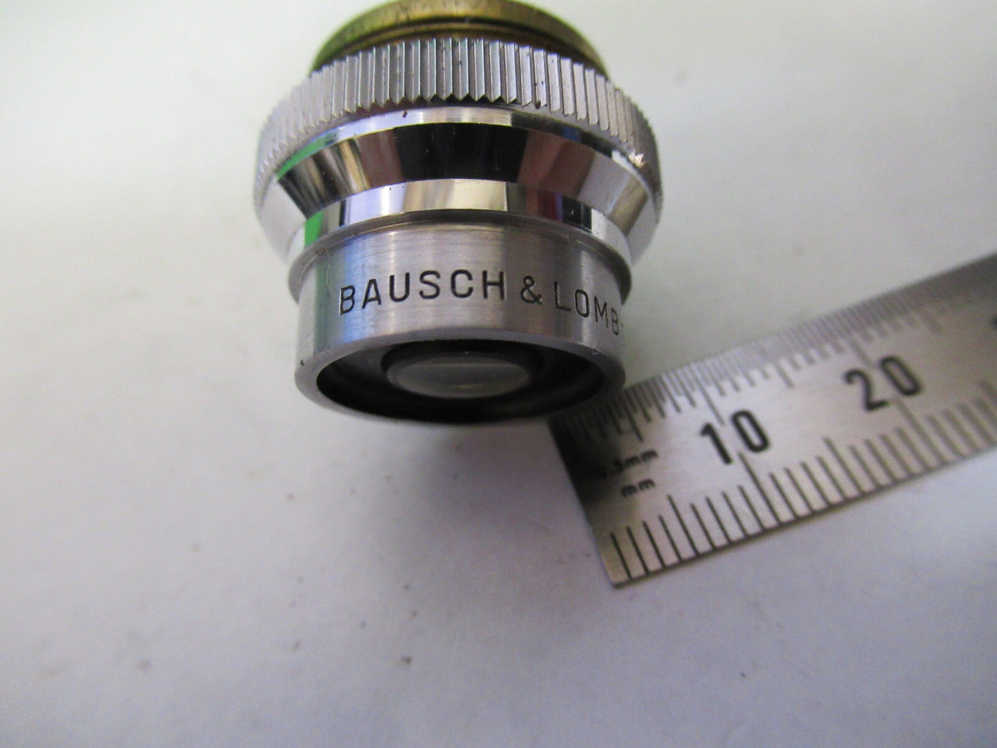BAUSCH LOMB 32mm OBJECTIVE LENS MICROSCOPE PART AS PICTURED X9-B-69