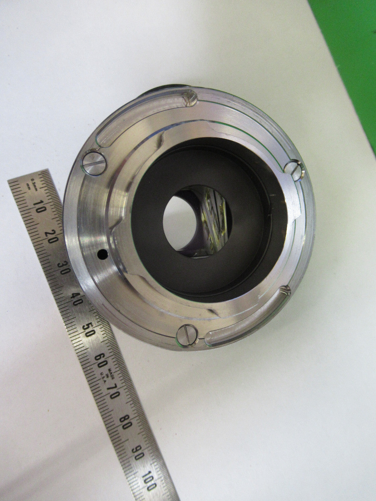 DOME PRISM HEAD POL ERNST LEITZ GERMANY MICROSCOPE PART AS PICTURED &R2-A-56