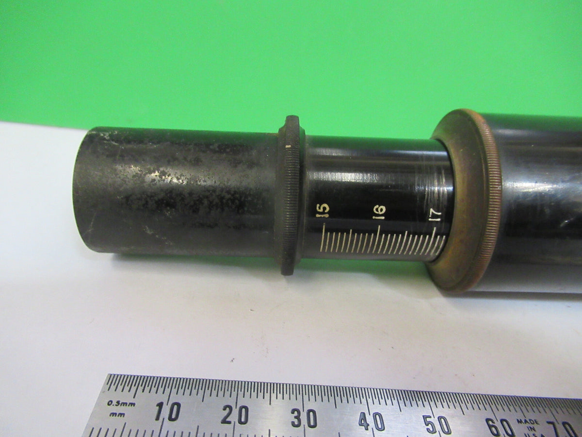 Antique Spencer Lens Co. Tubus + Nosepiece Microscope Part Optics