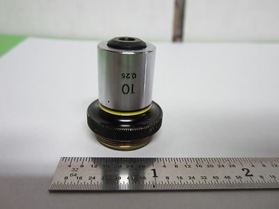 OPTISCHES MIKROSKOP TEIL Nikon Objektiv 10x OPTICS BIN#46-L-12