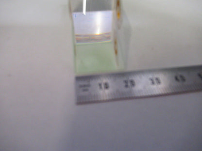 ANTIQUE BAUSCH LOMB GLASS PRISM OPTICS MICROSCOPE PART AS PICTURED  V3-A-56