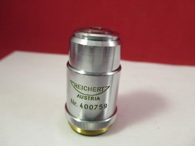 Reichert Austria Objective 40X /250 Optics Microscope Part AS Picture