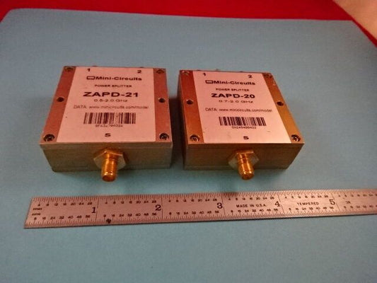 MINI CIRCUITS SPLITTER LOT ZAPD-21 -20 GHz MICROWAVE RF FREQUENCY AS IS #19-A-26